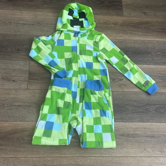 Minecraft Pajamas Minecraft Creeper Onesie Poshmark